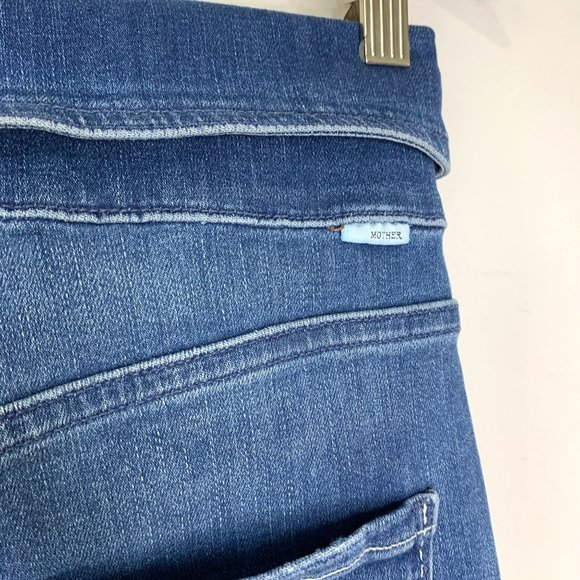 NWT MOTHER The Triple Stack Looker Wish On A Star Sz 26 - Picture 11 of 15